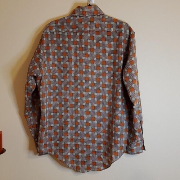 Kmart Men's Green and Brown Top - Picture 4 of 7